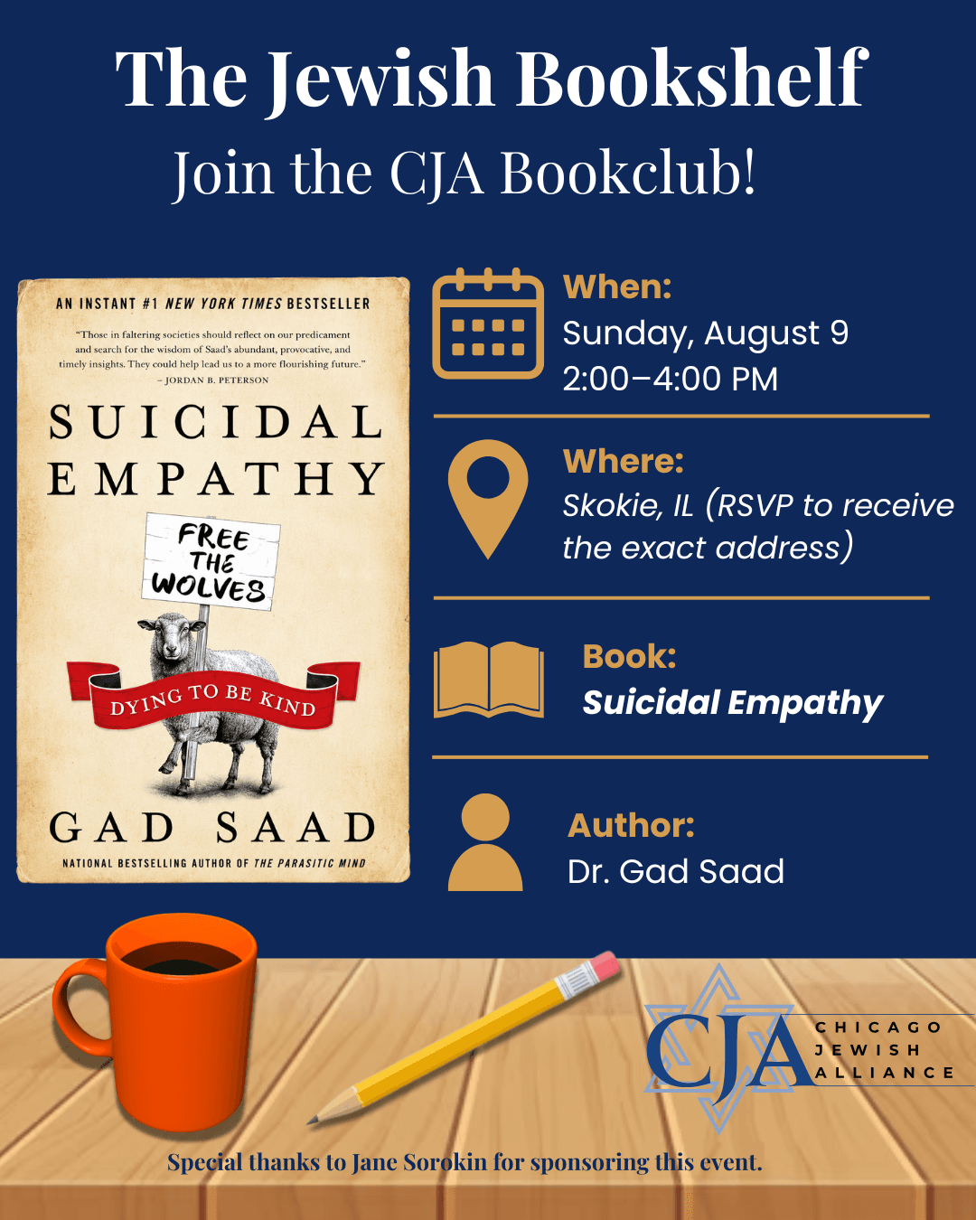 CJA: The Jewish Bookshelf: Suicidal Empathy by Dr. Gad Saad