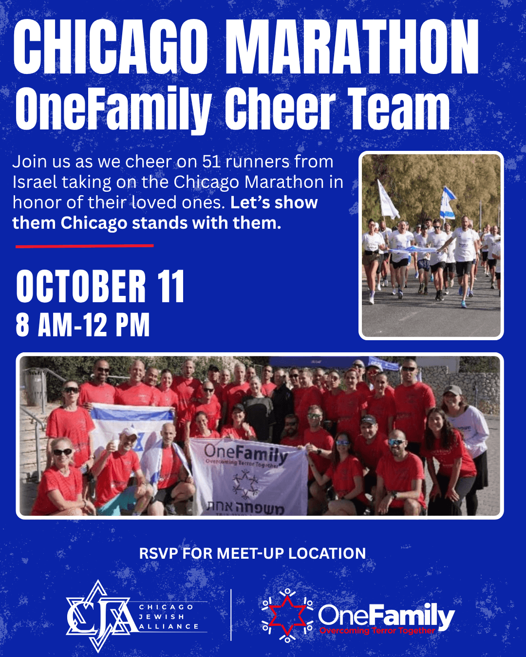 CJA: Chicago Marathon OneFamily Cheer Team